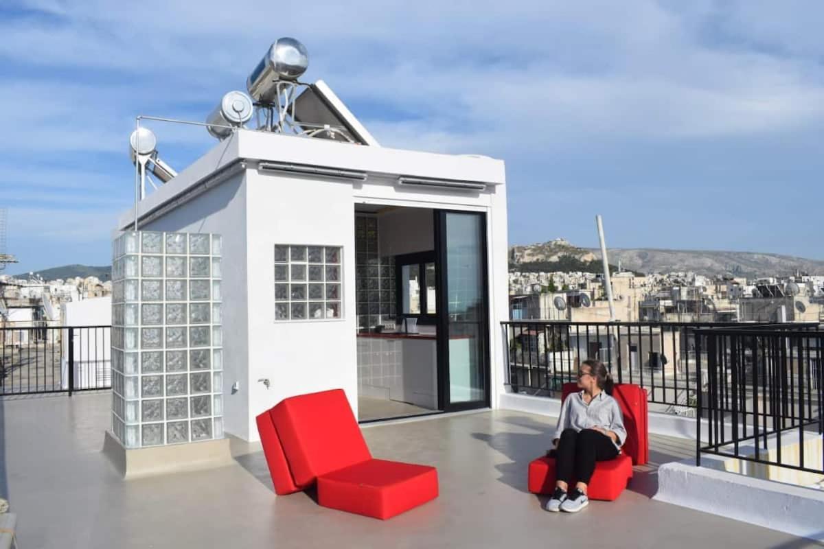 Rooftop Studio Breathtaking Views By Ghh Athens Exterior photo